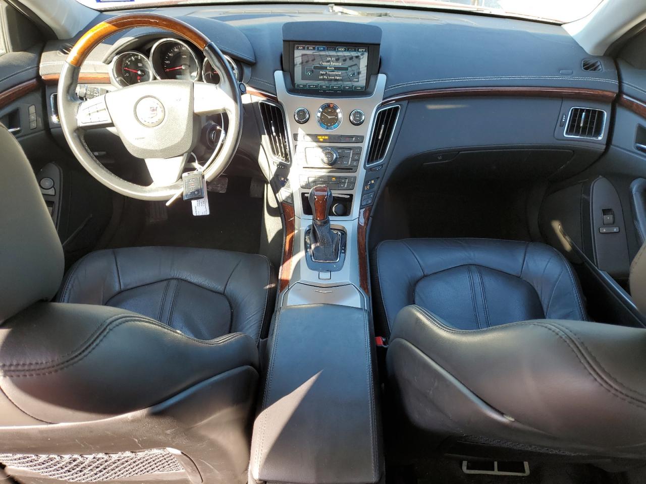 2009 Cadillac CTS VIN 1G6DT57V490152466 Copart auction photo, side / top/roof damage thumbnail 8