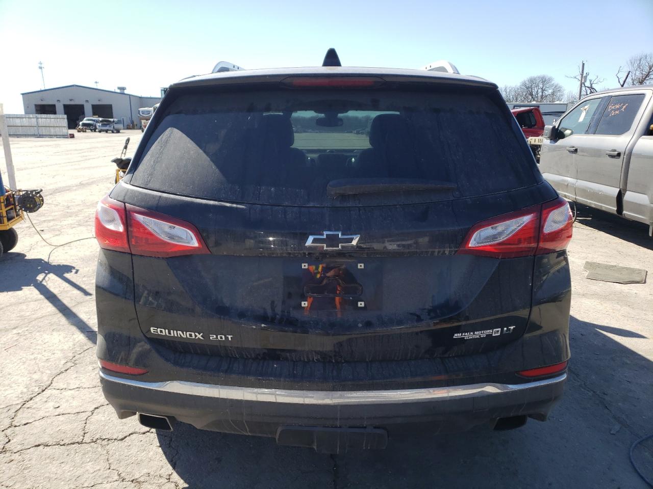 2020 Chevrolet Equinox VIN 3GNAXLEX2LL163481 Copart auction photo, side / front end damage thumbnail 6