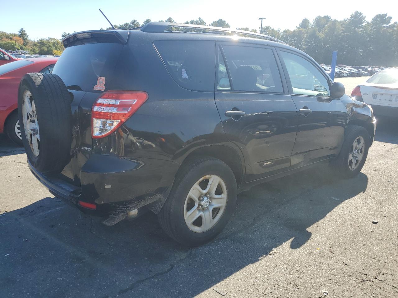 2012 Toyota RAV 4 VIN 2T3BF4DV5CW218813 Copart auction photo, front end / side damage thumbnail 3