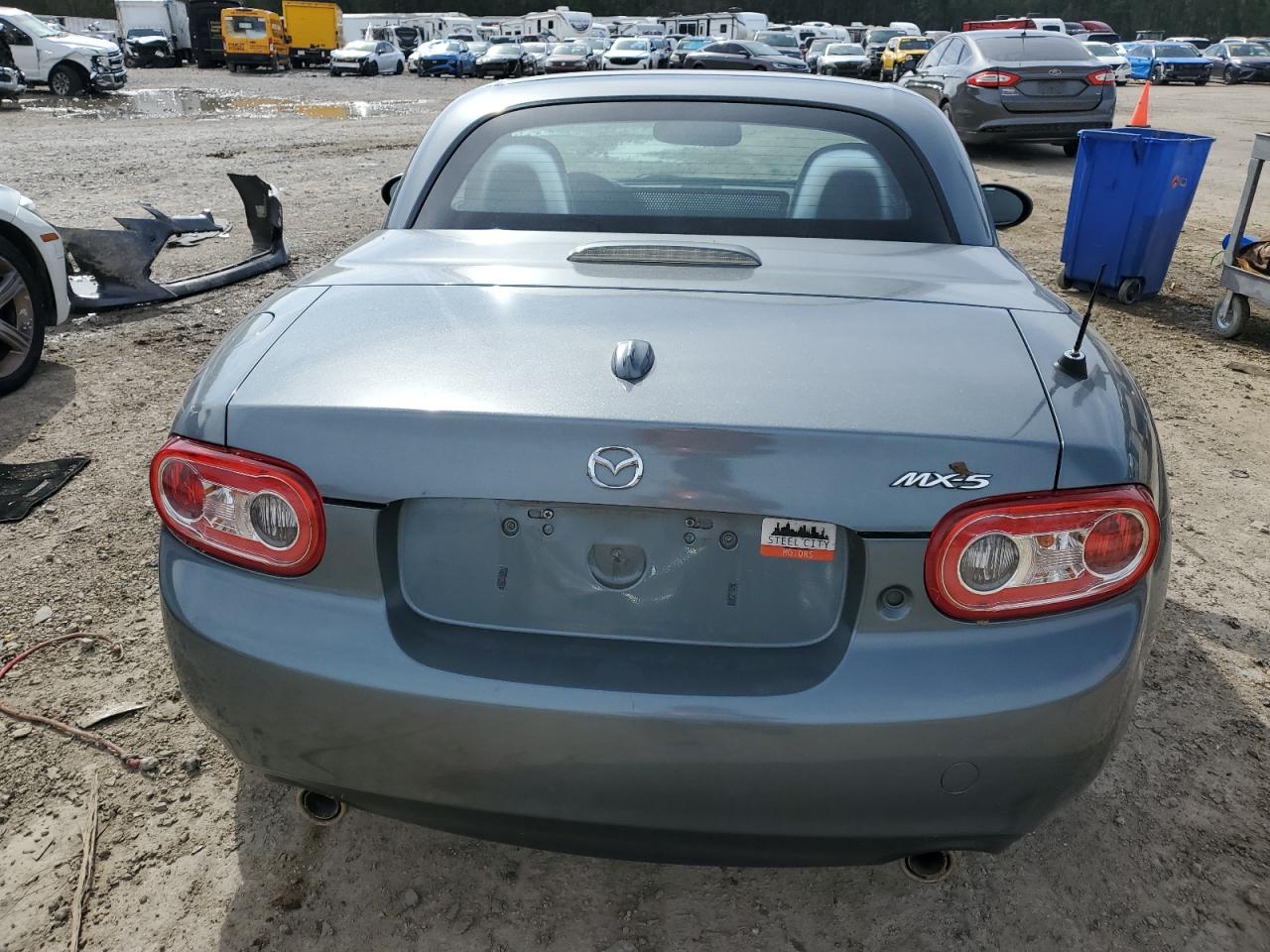 2013 Mazda MX-5 VIN JM1NC2PF0D0233238 Copart auction photo, front end / side damage thumbnail 6