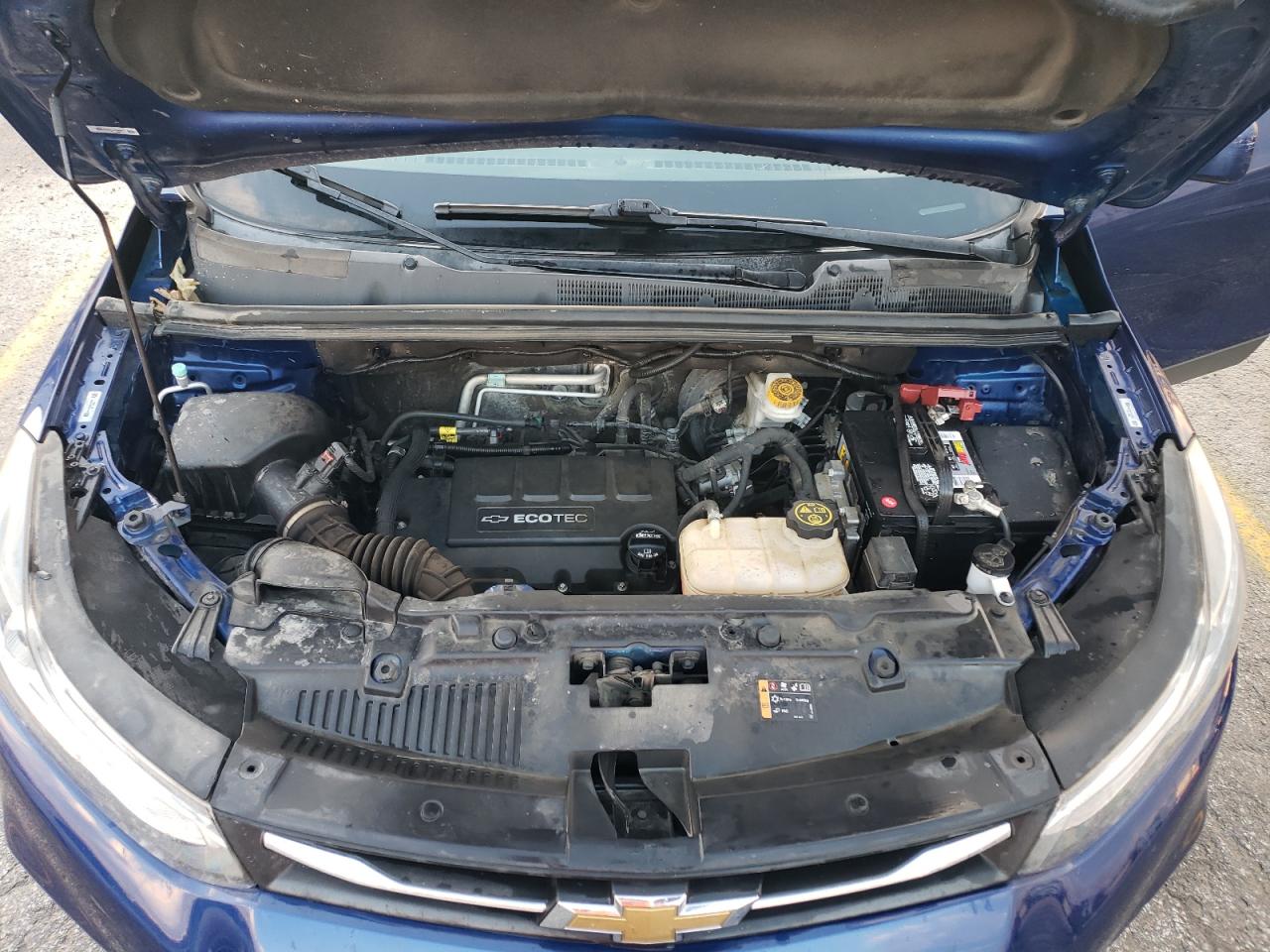 2017 Chevrolet Trax VIN 3GNCJPSB9HL150597 Copart auction photo, mechanical damage thumbnail 12