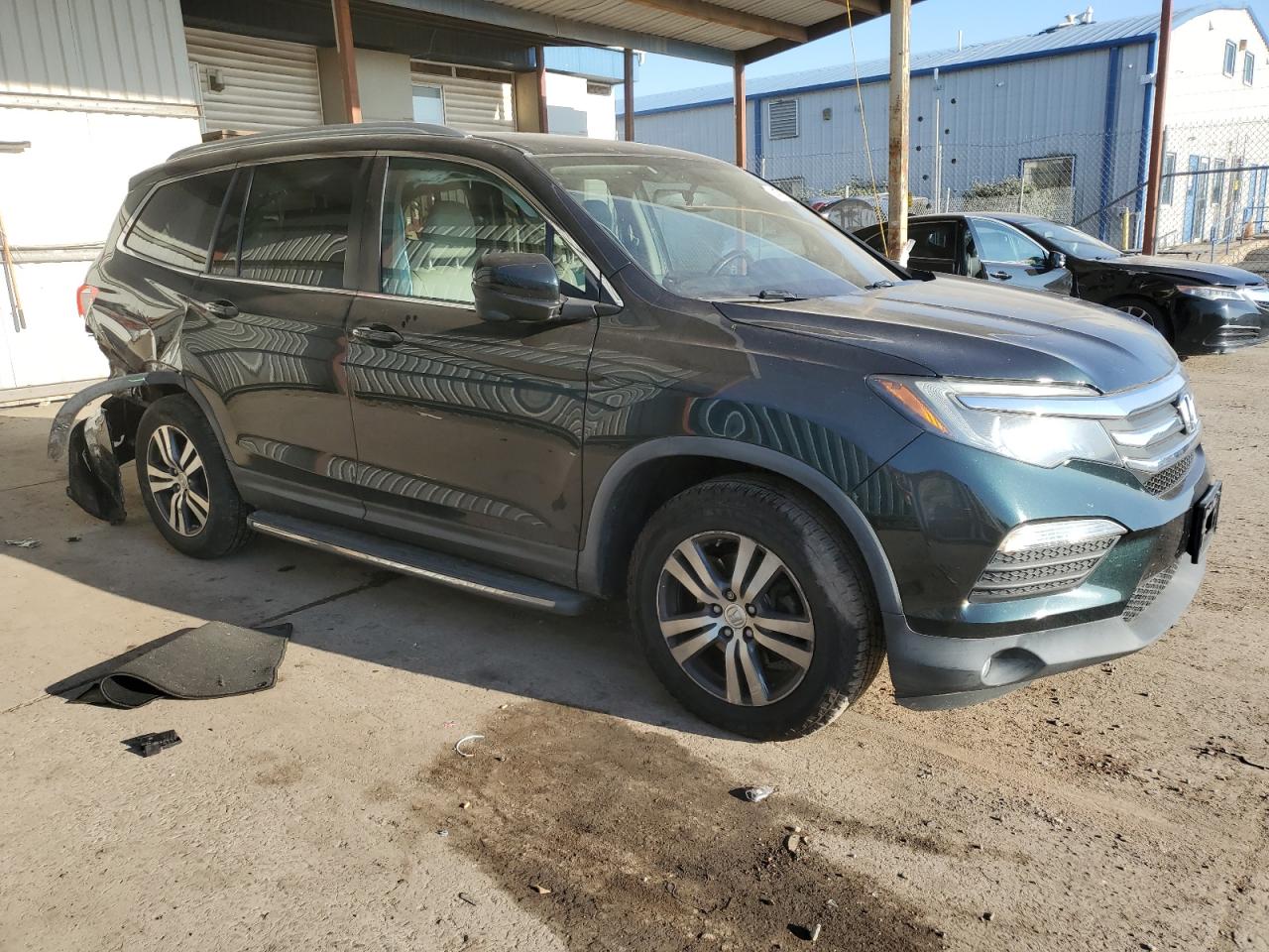 2016 Honda Pilot VIN 5FNYF6H51GB003540 Copart auction photo, rear end damage thumbnail 4
