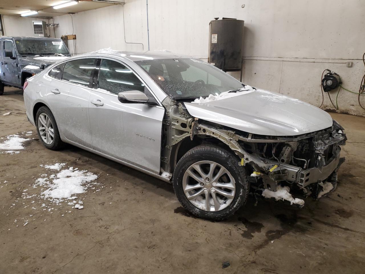 2017 Chevrolet Malibu VIN 1G1ZE5STXHF103621 Copart auction photo, front end damage thumbnail 4