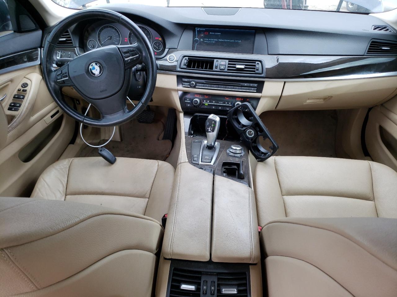 2011 BMW 5er VIN WBAFU9C57BC785478 Copart auction photo, front end damage thumbnail 8