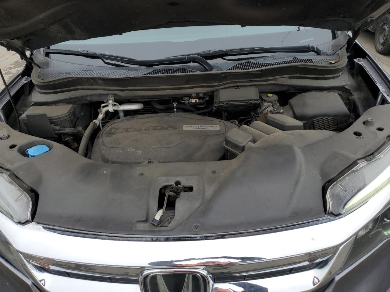 2020 Honda Pilot VIN 5FNYF6H17LB027252 Copart auction photo, front end / undercarriage damage thumbnail 12