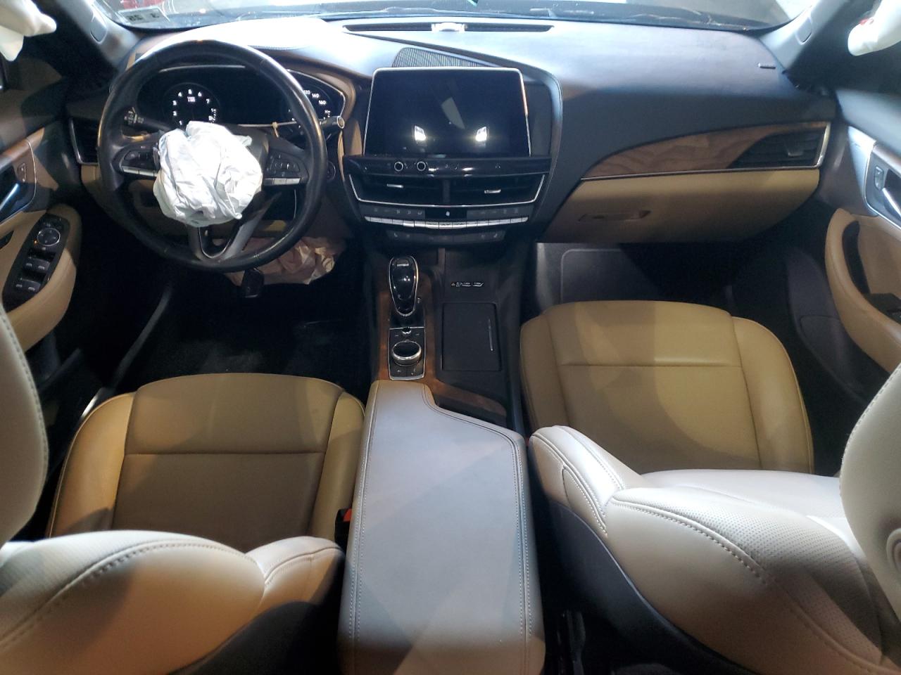 2020 Cadillac CT5 VIN 1G6DT5RKXL0132572 Copart auction photo, front end / side damage thumbnail 8