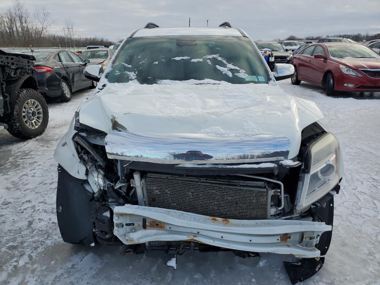 2015 GMC Terrain VIN 2GKFLWE34F6429220 Copart auction photo, front end / side damage thumbnail 5