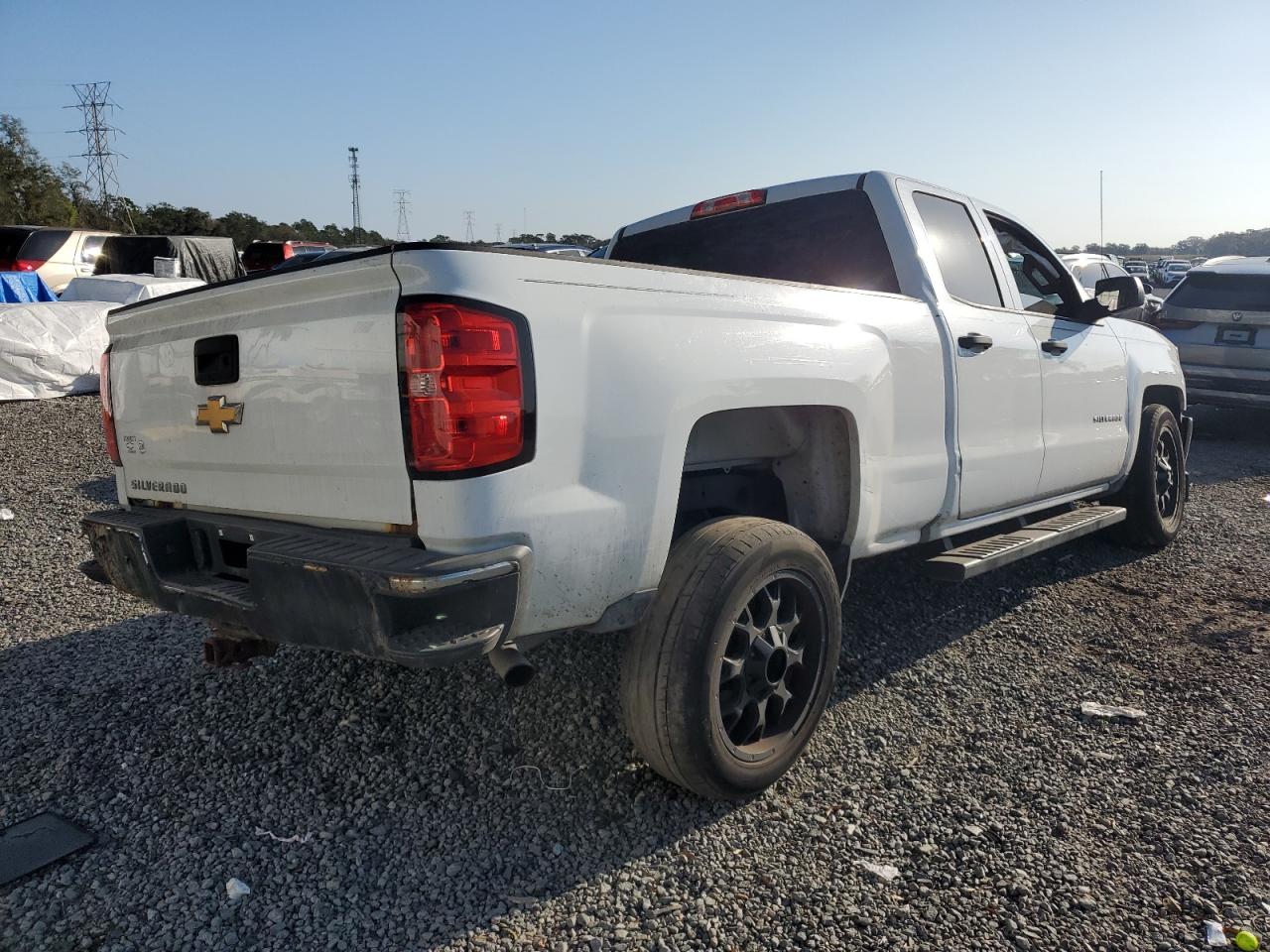 2018 Chevrolet Silverado VIN 1GCRCNEH3JZ344851 Copart auction photo, front end / undercarriage damage thumbnail 3