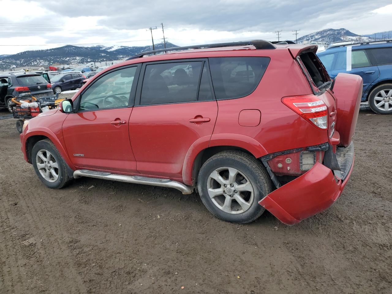 2010 Toyota RAV 4 VIN JTMDK4DV6AD013127 Copart auction photo, rear end damage thumbnail 2