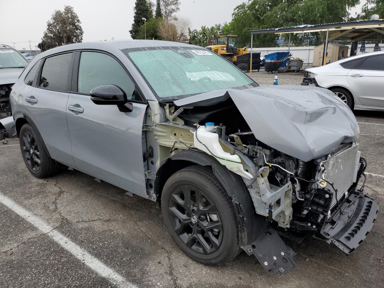 2024 Honda HR-V VIN 3CZRZ1H52RM742133 Copart auction photo, all over damage thumbnail 4