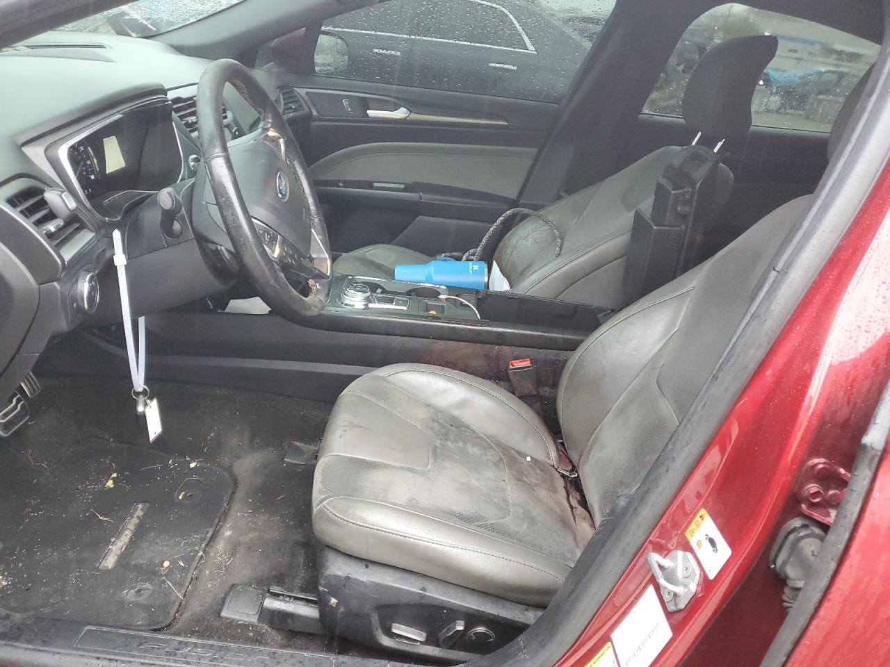 2017 Ford Fusion VIN 3FA6P0VP1HR378258 Copart auction photo, vandalism damage thumbnail 7