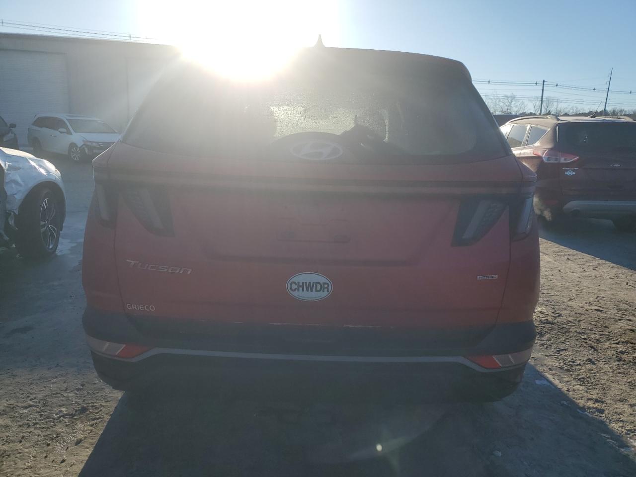 2023 Hyundai Tucson VIN 5NMJFCAE1PH188147 Copart auction photo, front end damage thumbnail 6