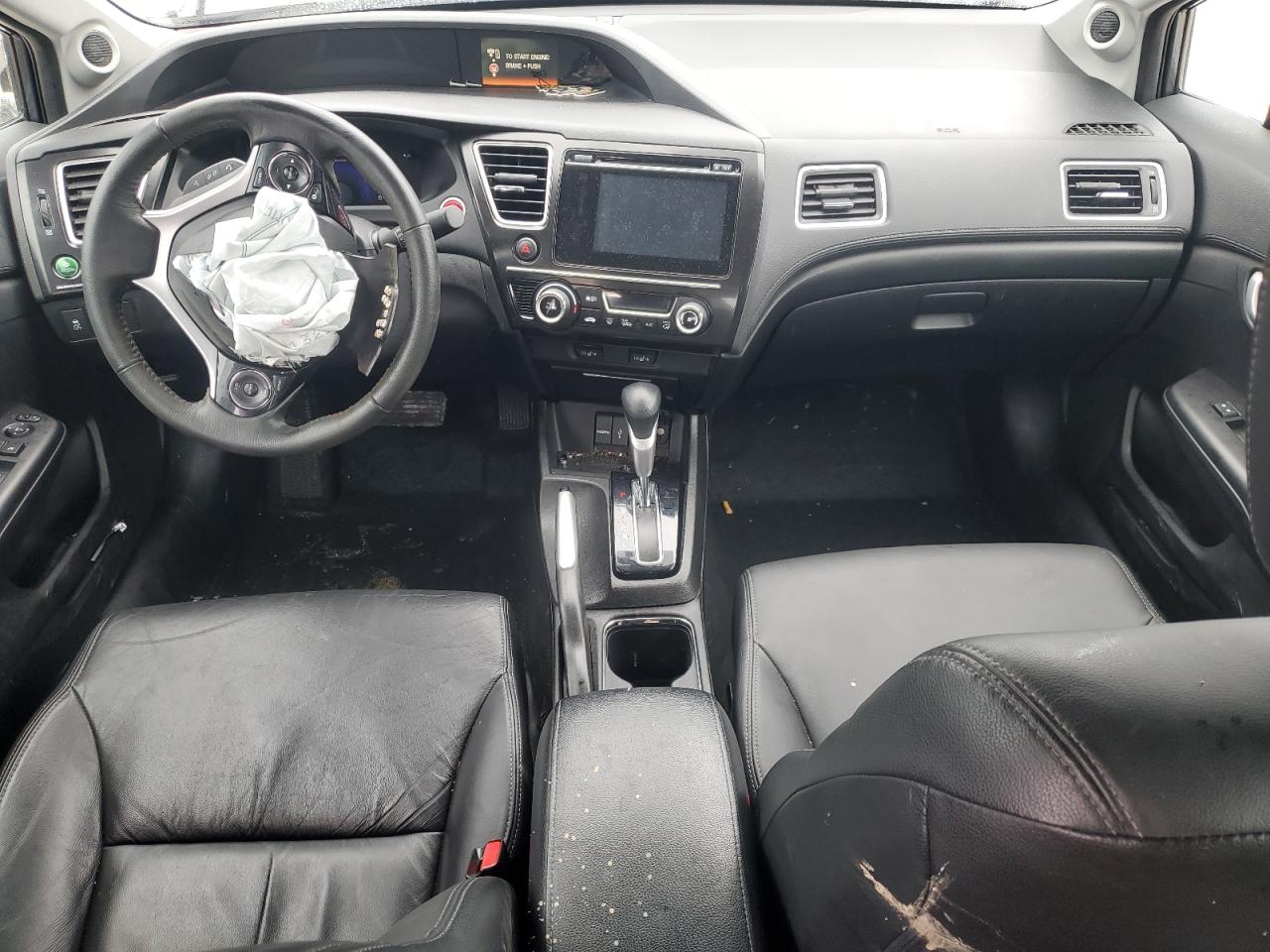 2015 Honda Civic VIN 2HGFB2F97FH532681 Copart auction photo, side / front end damage thumbnail 8
