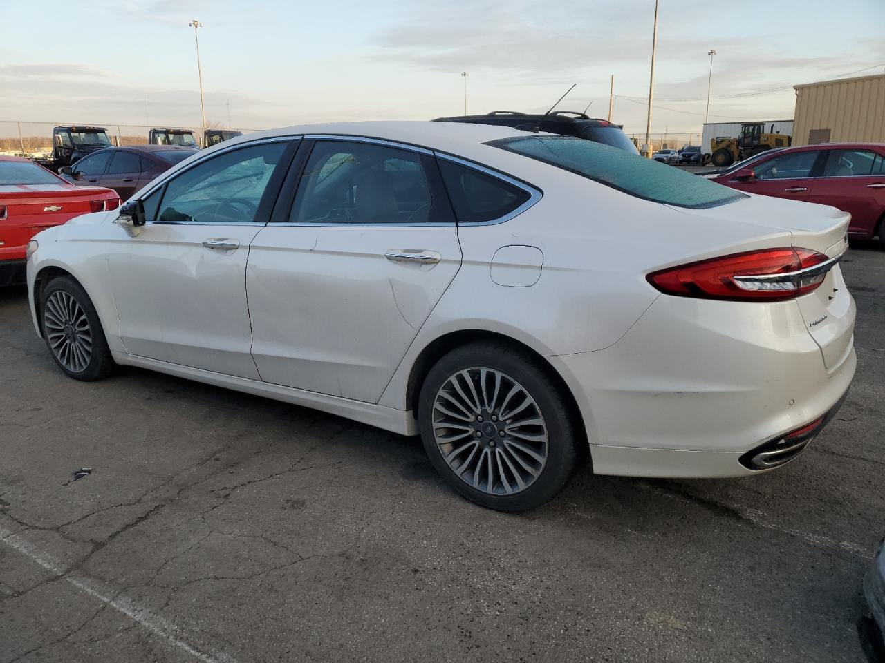2017 Ford Fusion VIN 3FA6P0H91HR220323 Copart auction photo, vandalism / all over damage thumbnail 2