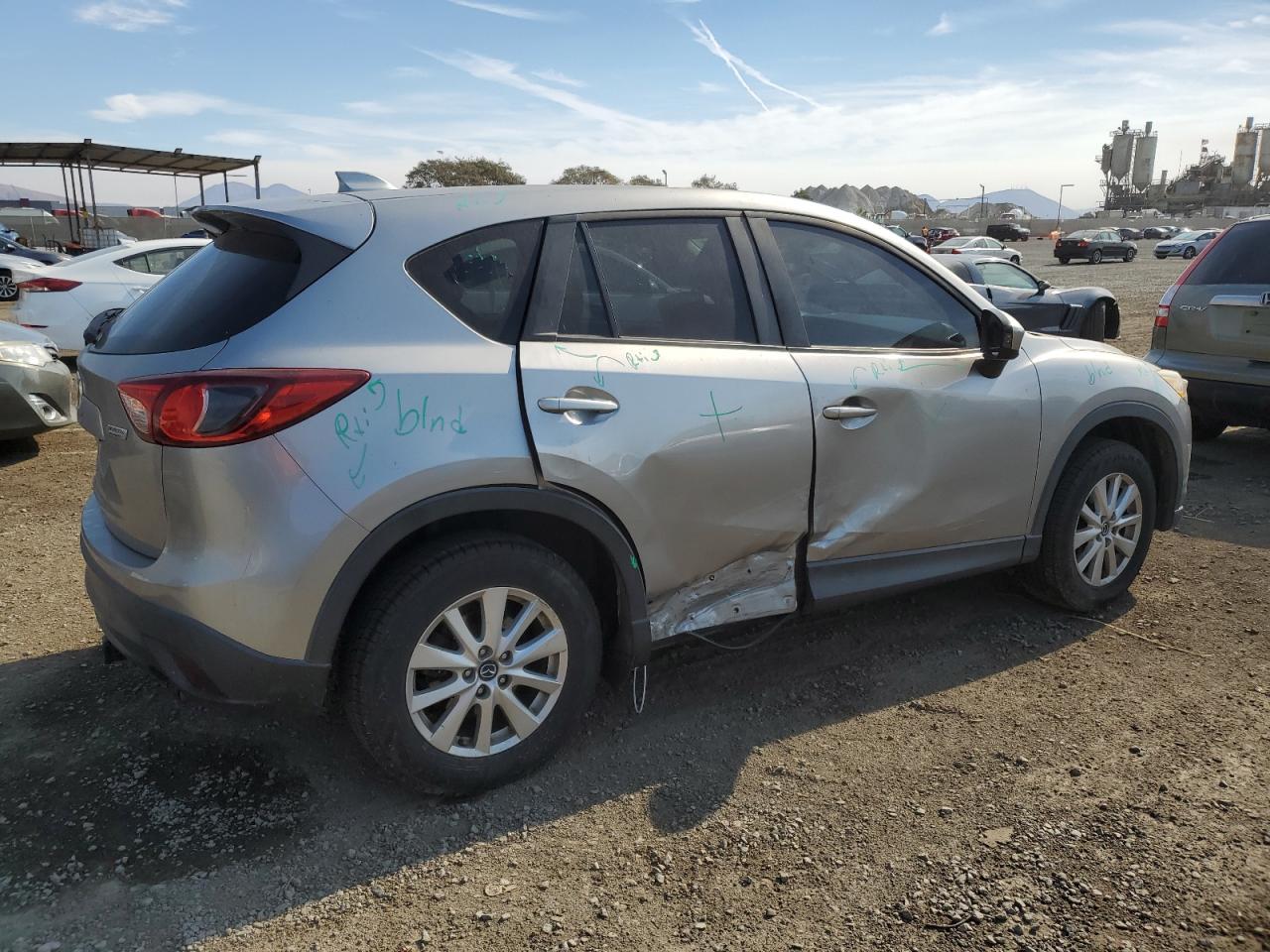 2014 Mazda CX-5 VIN JM3KE4CY1E0309171 Copart auction photo, side damage thumbnail 3