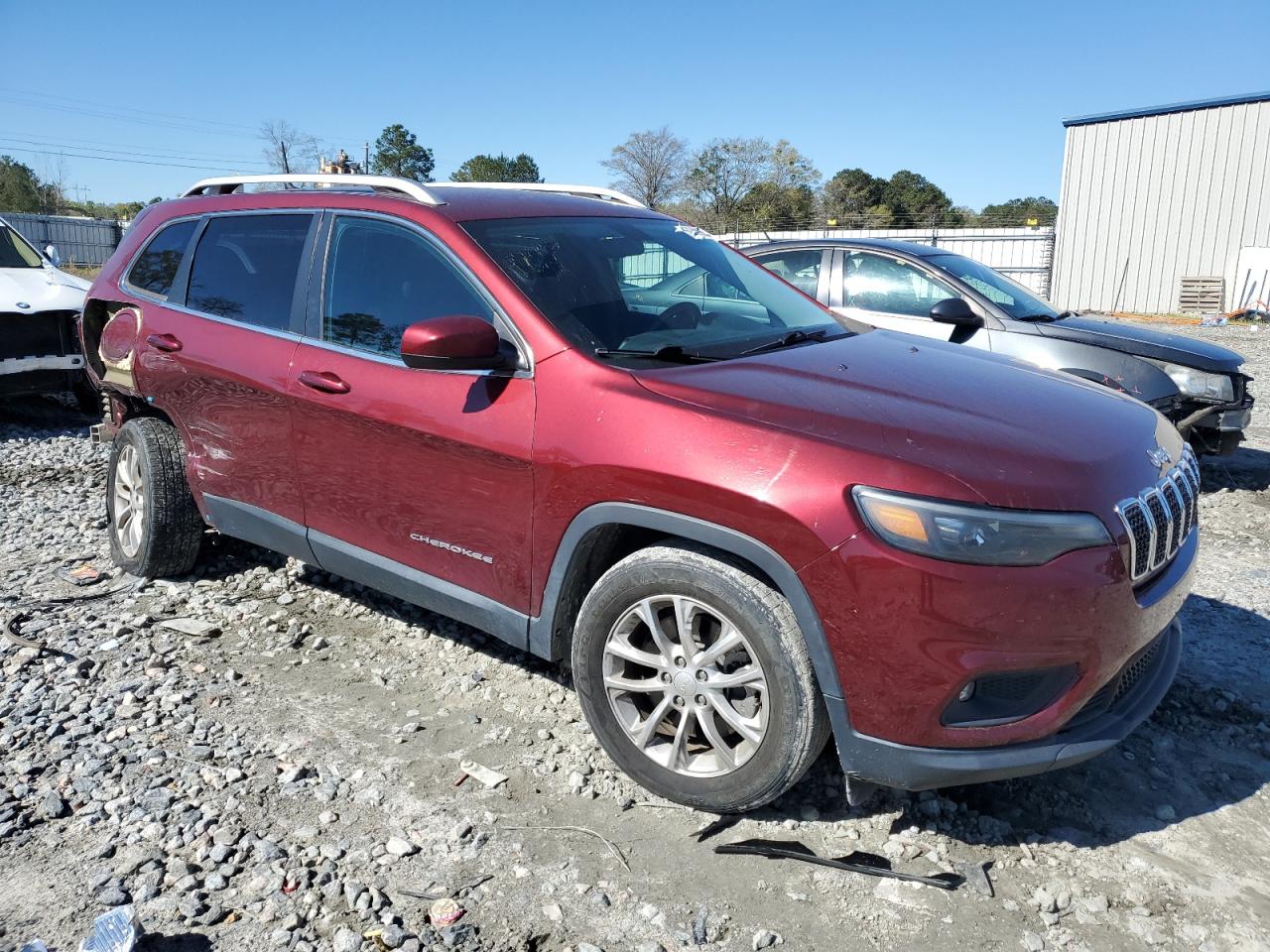 2019 Jeep Grand Cherokee VIN 1C4PJLCB6KD326276 Copart auction photo, rear end / side damage thumbnail 4