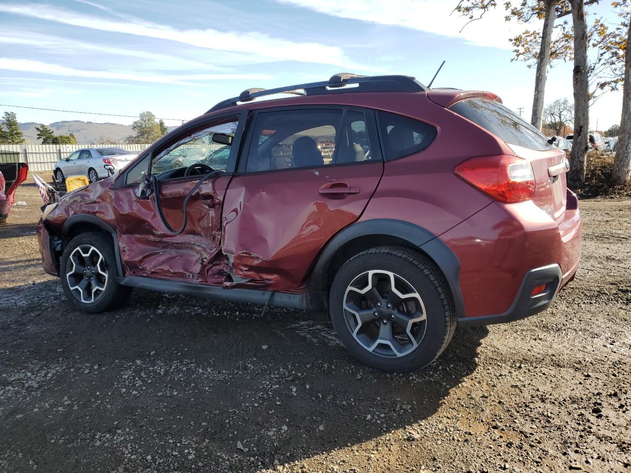 2015 Subaru XV VIN JF2GPAPC7F8289065 Copart auction photo, front end / side damage thumbnail 2
