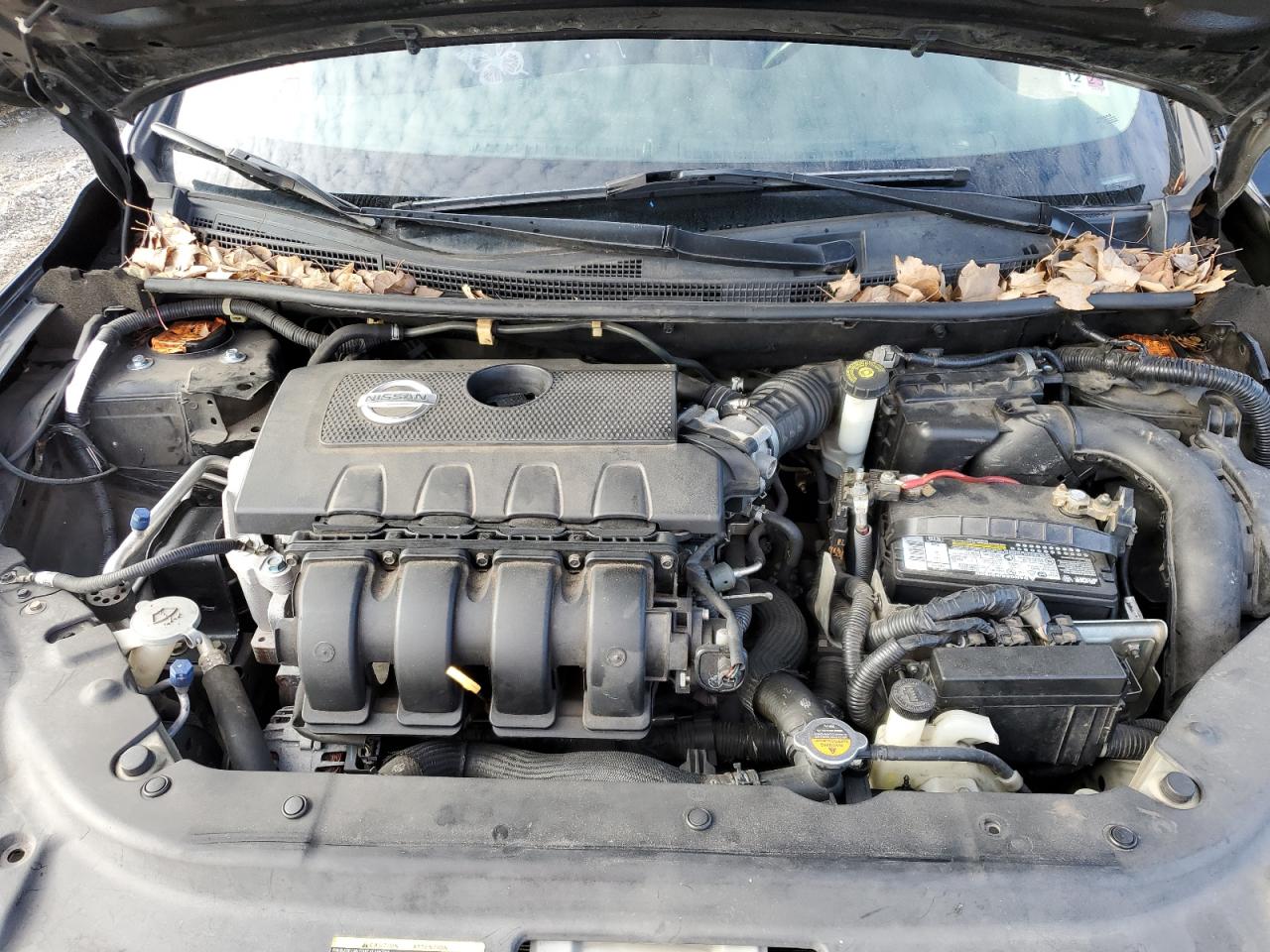 2014 Nissan Sentra VIN 3N1AB7AP8EY303224 Copart auction photo, all over damage thumbnail 11