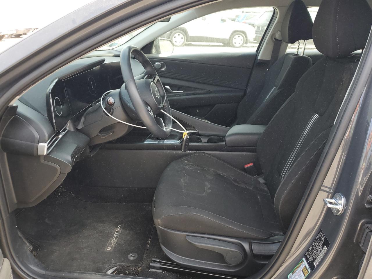 2023 Hyundai Elantra VIN KMHLS4AG3PU630894 Copart auction photo, front end / side damage thumbnail 7