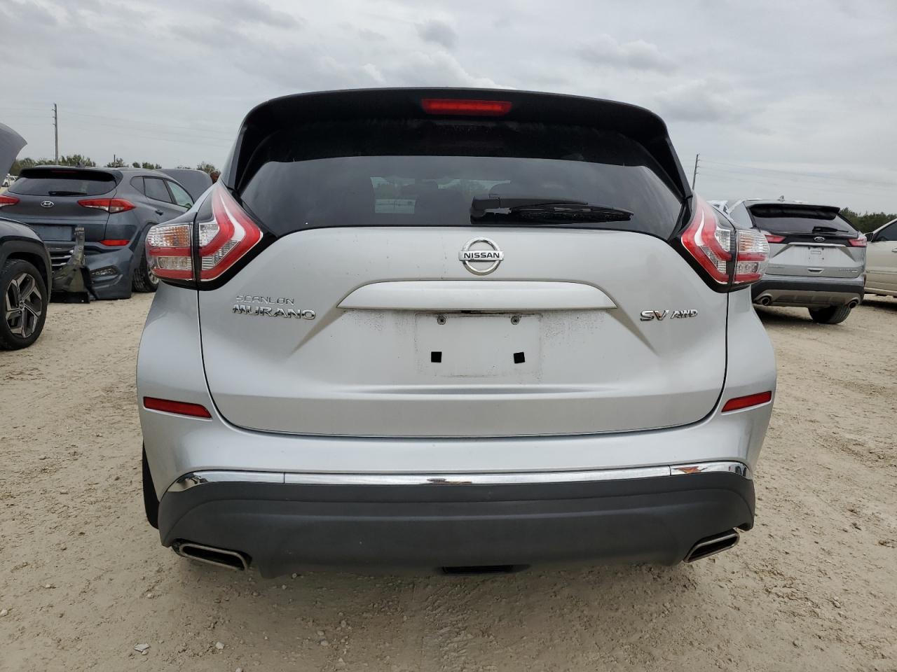 2016 Nissan Murano VIN 5N1AZ2MH8GN106498 Copart auction photo, front end damage thumbnail 6
