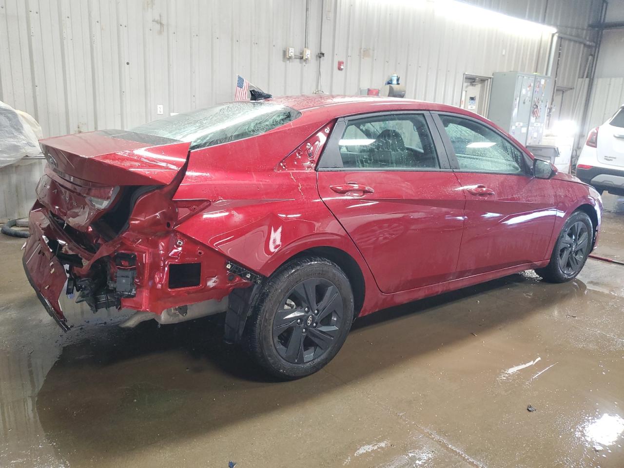 2023 Hyundai Elantra VIN KMHLM4AG3PU582369 Copart auction photo, rear end damage thumbnail 3