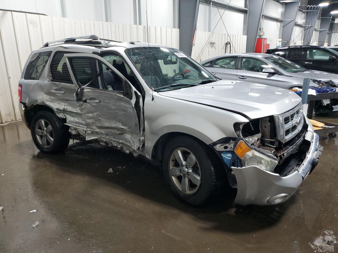 2010 Ford Escape VIN 1FMCU9EG5AKC46314 Copart auction photo, all over damage thumbnail 4