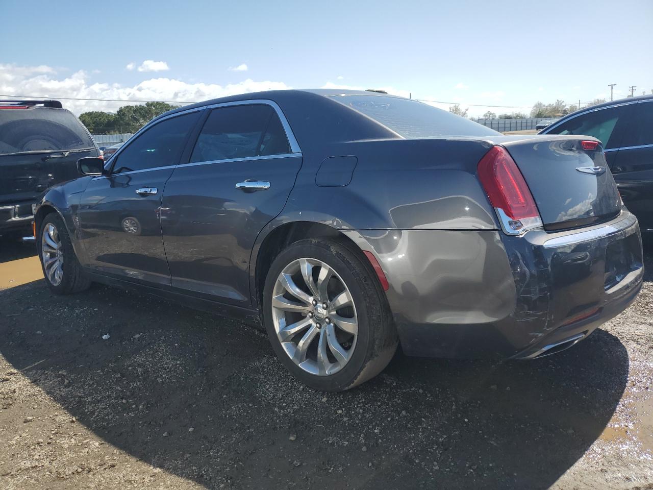 2017 Chrysler 300 VIN 2C3CCAEG0HH645730 Copart auction photo, vandalism / side damage thumbnail 2