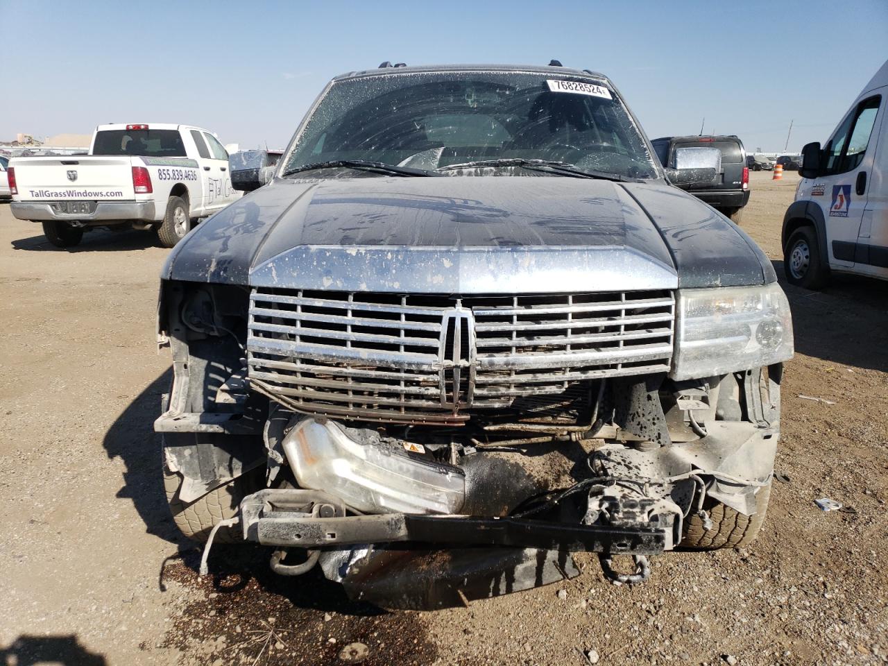 2009 Lincoln Navigator VIN 5LMFU28539LJ01029 Copart auction photo, front end / side damage thumbnail 5