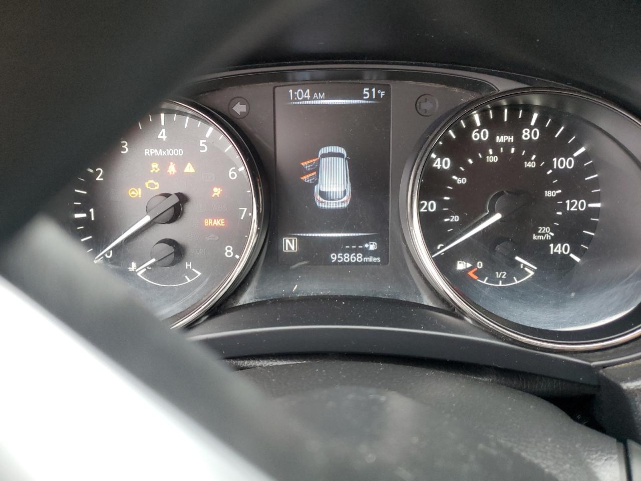 2017 Nissan Rogue VIN JN1BJ1CR1HW127812 Copart auction photo, front end / mechanical damage thumbnail 9