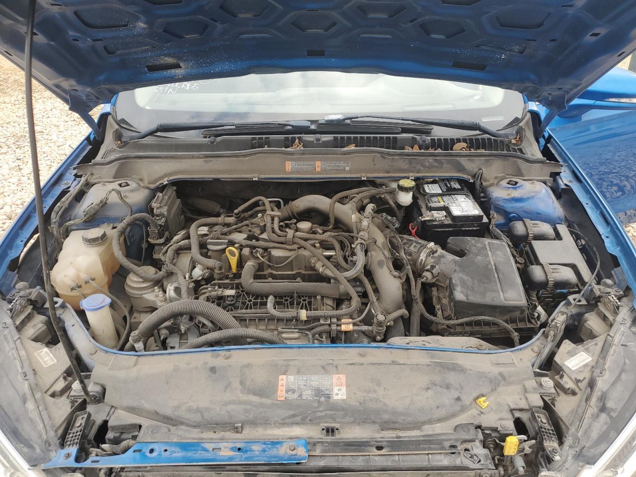 2020 Ford Fusion VIN 3FA6P0CD7LR136754 Copart auction photo, all over damage thumbnail 11