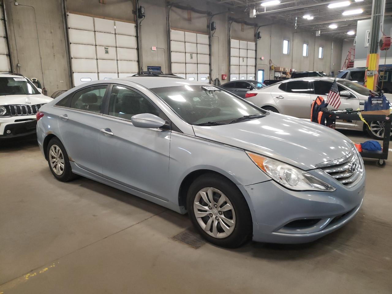 2011 Hyundai Sonata VIN 5NPEB4AC2BH034589 Copart auction photo, mechanical damage thumbnail 4