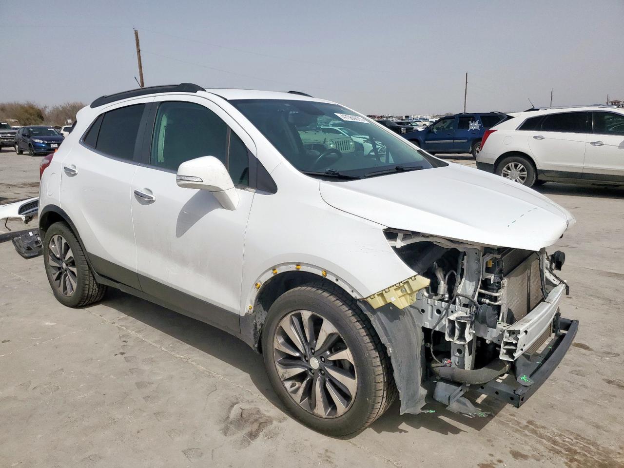 2018 Buick Encore VIN KL4CJCSBXJB646026 Copart auction photo, front end / rear end damage thumbnail 4