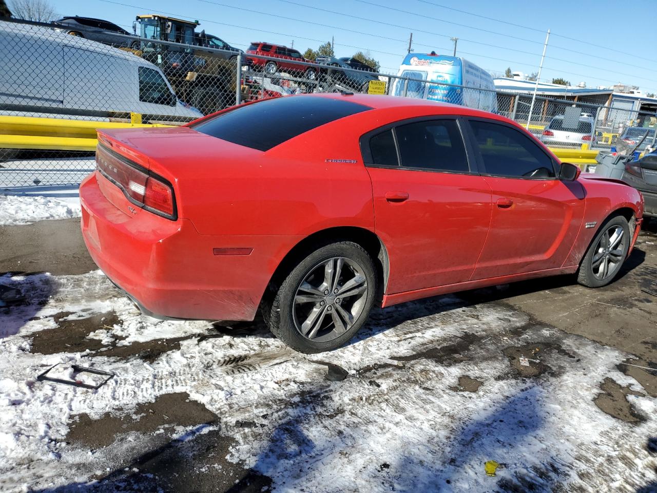 2014 Dodge Charger VIN 2C3CDXDTXEH235169 Copart auction photo, front end damage thumbnail 3