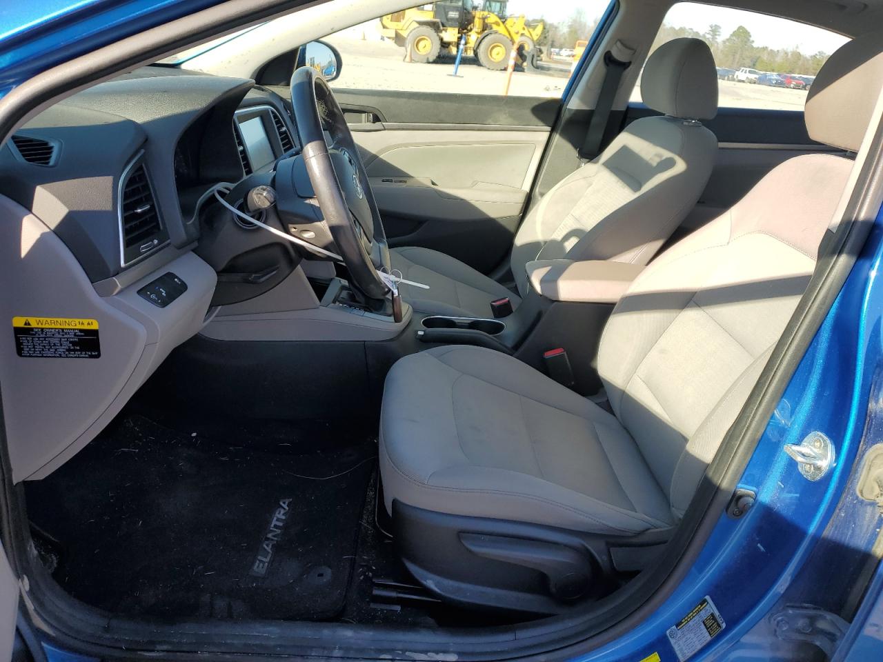 2018 Hyundai Elantra VIN 5NPD84LF0JH225380 Copart auction photo, front end / side damage thumbnail 7