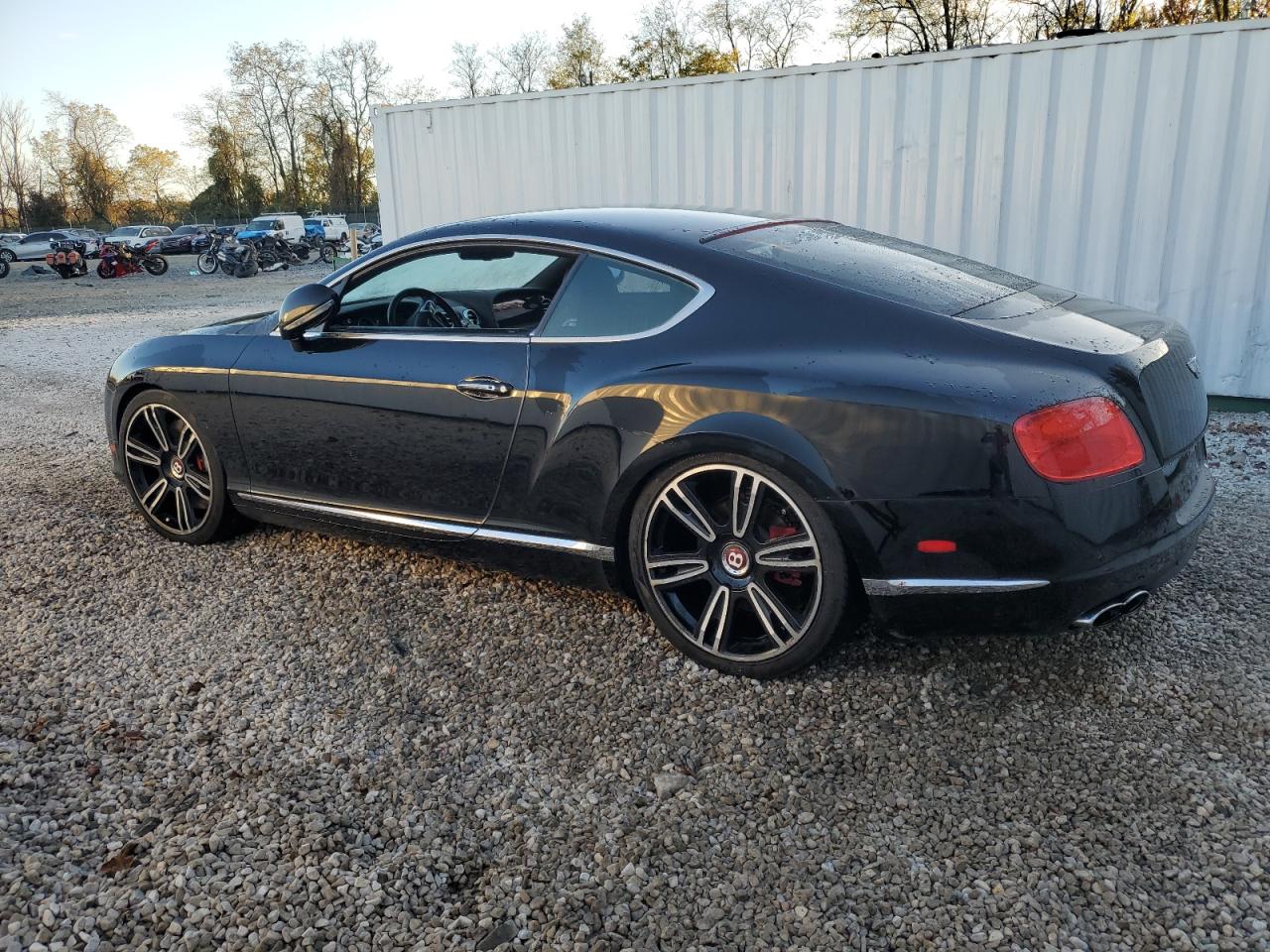 2013 Bentley Continental VIN SCBFT7ZAXDC081537 Copart auction photo, front end / minor dent/scratches damage thumbnail 2