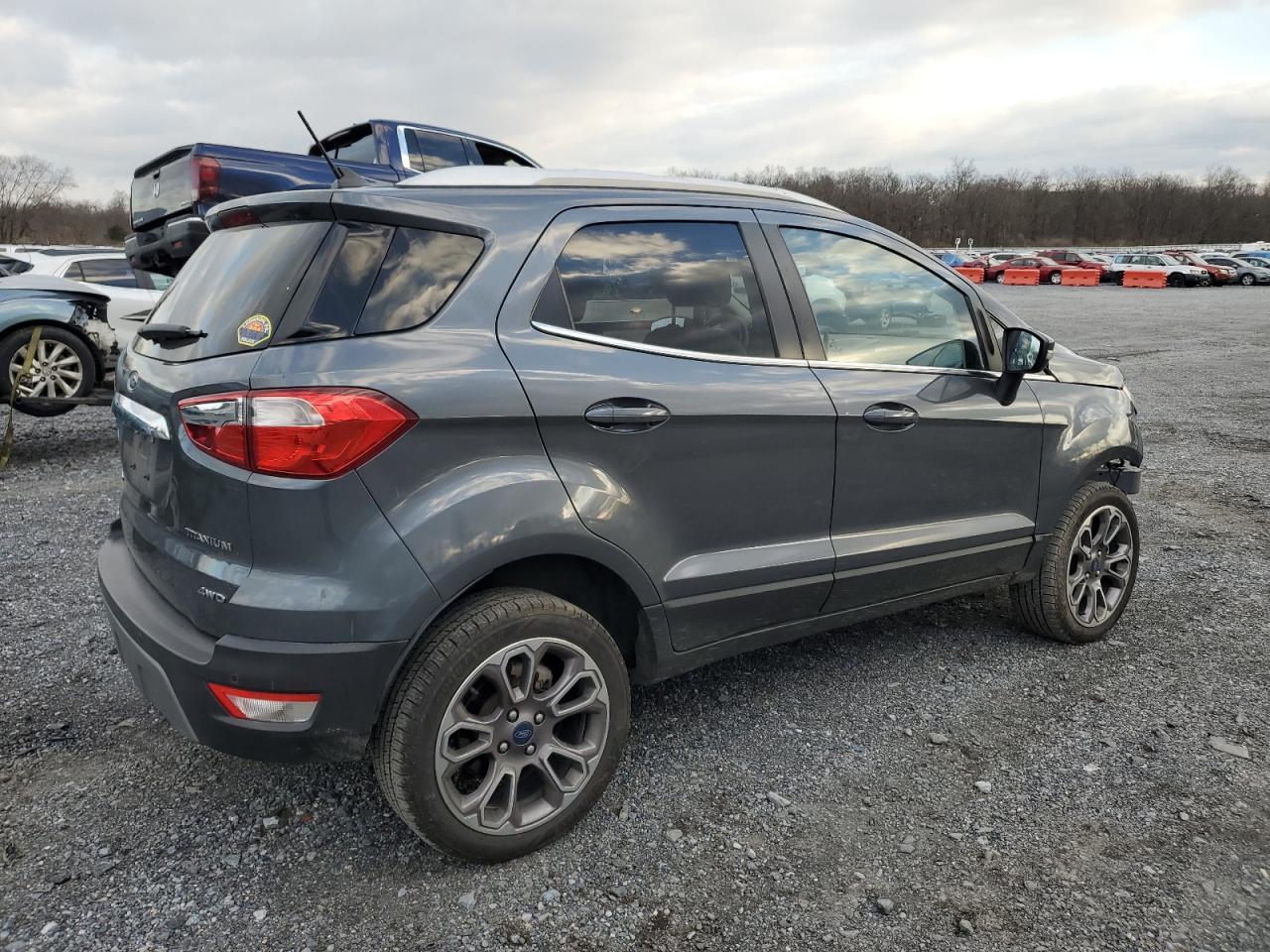 2020 Ford EcoSport VIN MAJ6S3KL7LC331843 Copart auction photo, front end damage thumbnail 3