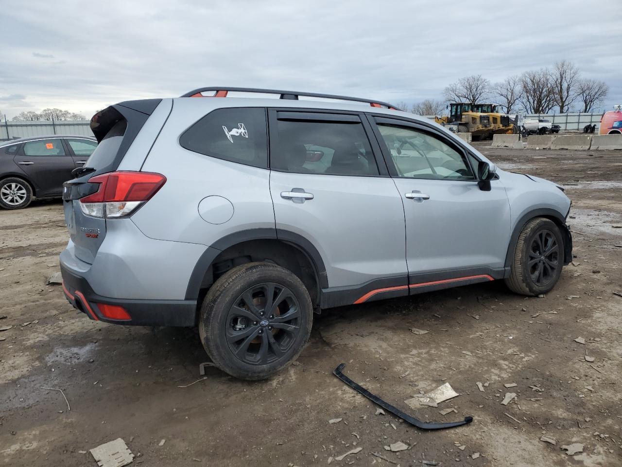 2024 Subaru Forester VIN JF2SKAGCXRH411396 Copart auction photo, front end / rear end damage thumbnail 3