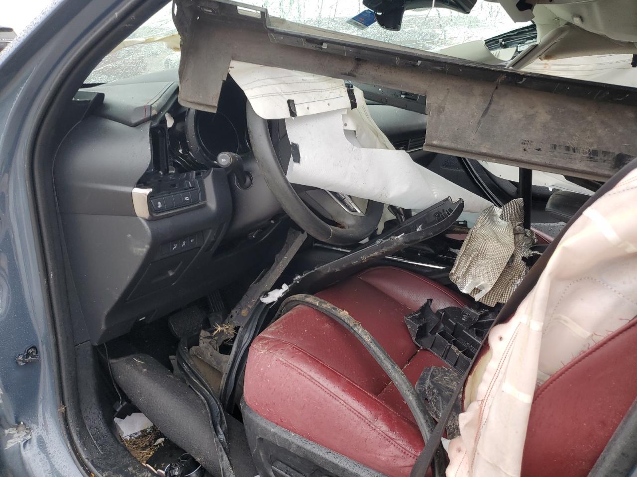 2022 Mazda CX-30 VIN 3MVDMBCL8NM455642 Copart auction photo, all over damage thumbnail 8