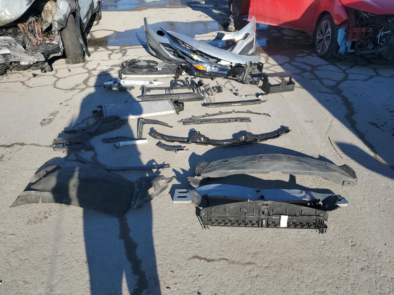 2020 Chevrolet Malibu VIN 1G1ZE5SX3LF007583 Copart auction photo, front end damage thumbnail 12
