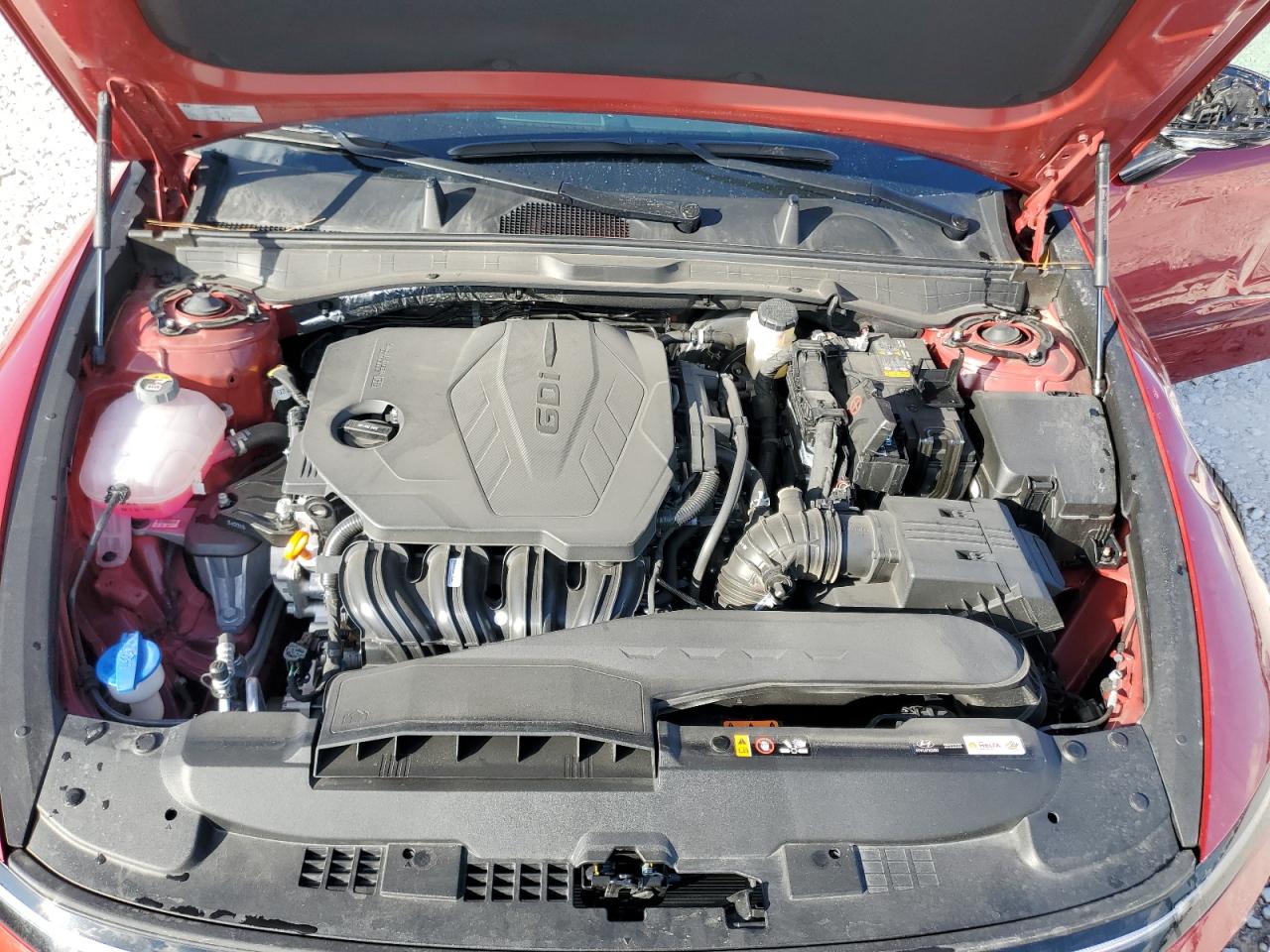 2024 Hyundai Sonata VIN KMHL14JA2RA379143 Copart auction photo, side / front end damage thumbnail 11