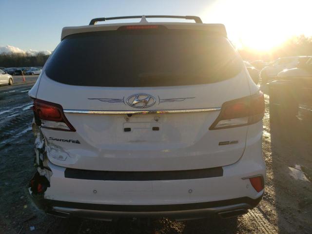2018 Hyundai Santa Fe VIN KM8SRDHF0JU285206 Copart auction photo, rear end damage thumbnail 6