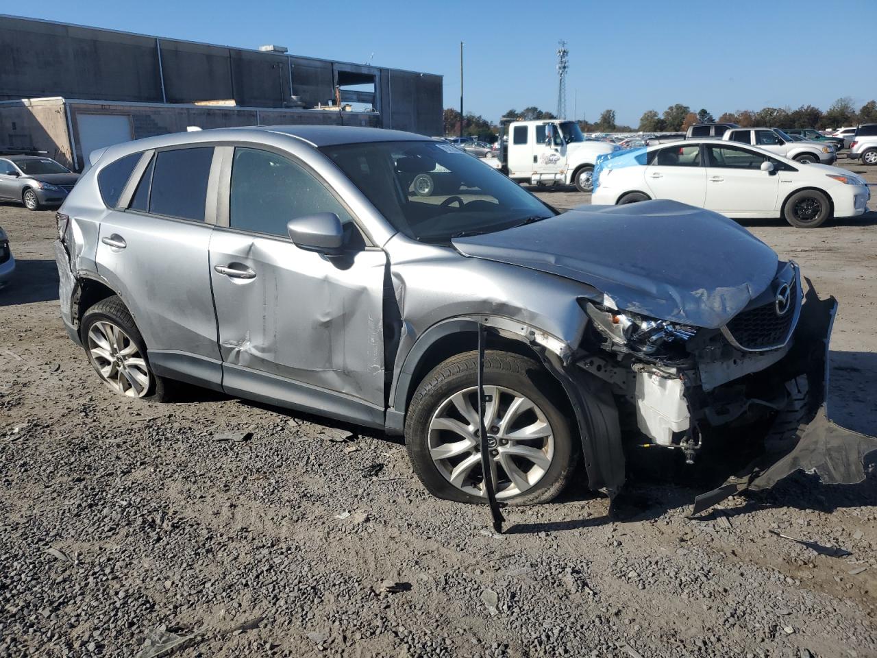 2013 Mazda CX-5 VIN JM3KE4DE6D0108174 Copart auction photo, all over damage thumbnail 4