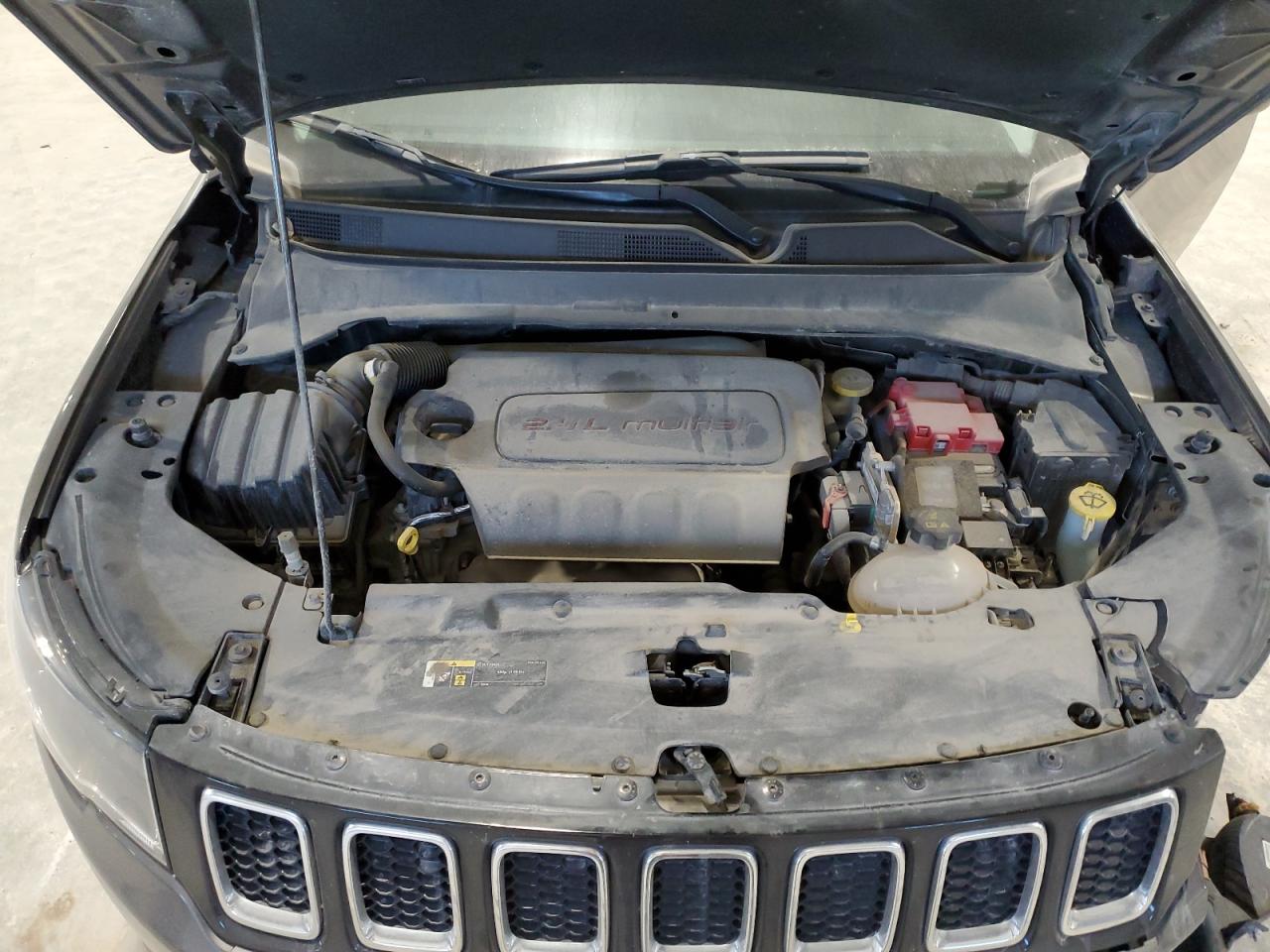 2021 Jeep Compass VIN 3C4NJDBBXMT543678 Copart auction photo, front end damage thumbnail 12