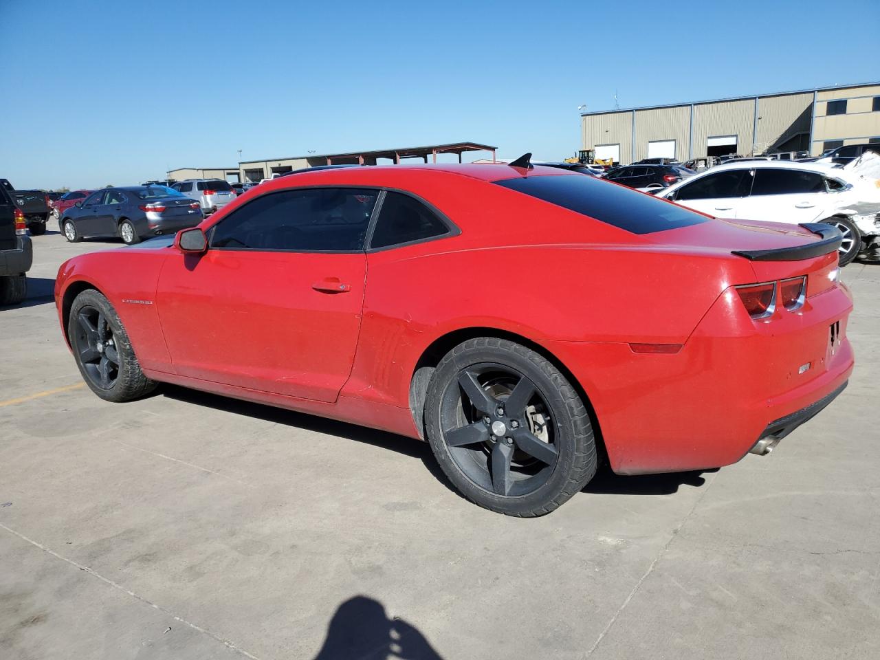 2012 Chevrolet Camaro VIN 2G1FB1E31C9118073 Copart auction photo, front end damage thumbnail 2