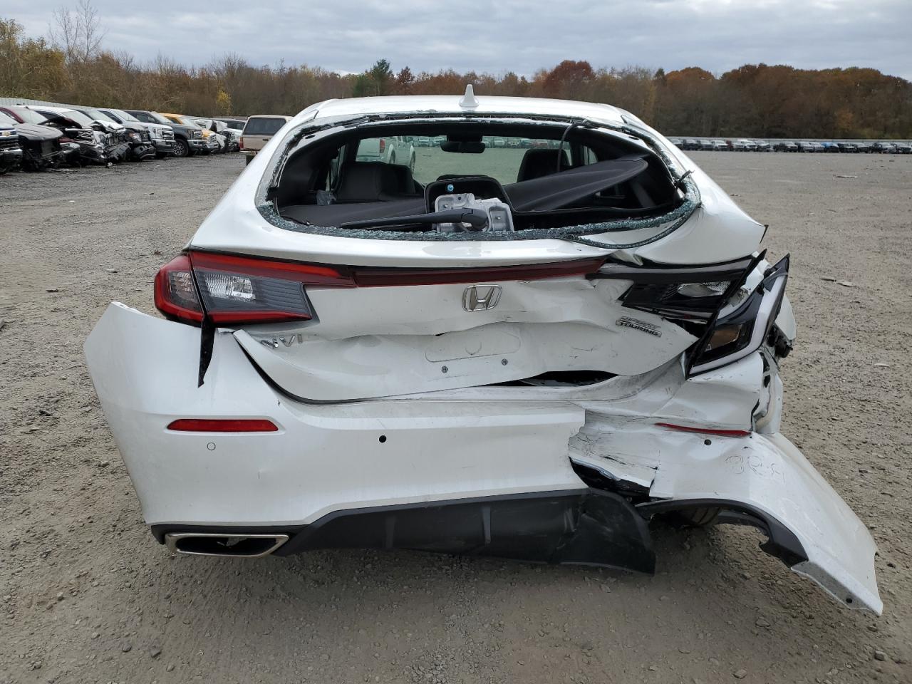 2024 Honda Civic VIN 19XFL1H88RE028084 Copart auction photo, rear end damage thumbnail 6