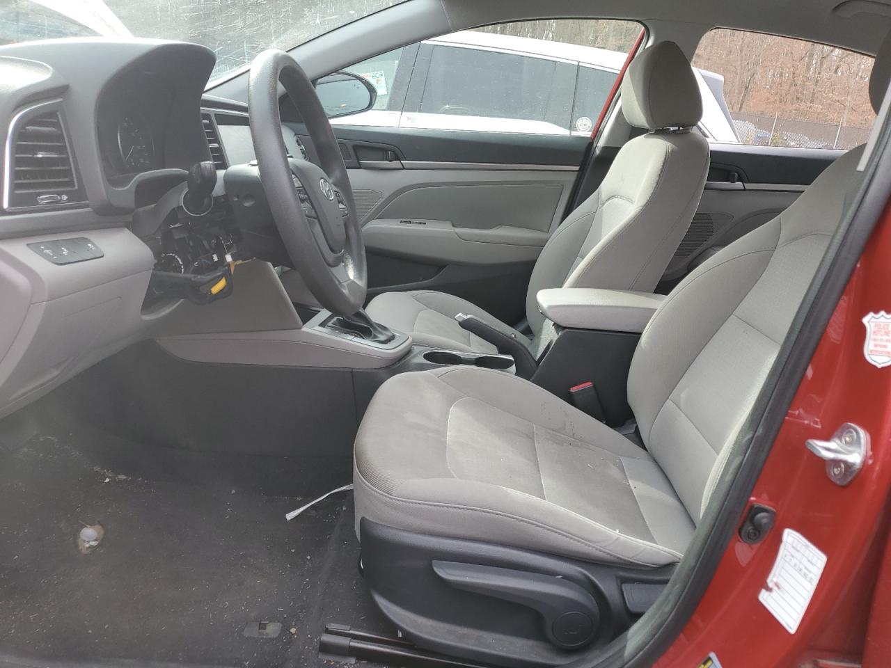 2018 Hyundai Elantra VIN 5NPD84LF7JH335245 Copart auction photo, vandalism / side damage thumbnail 7