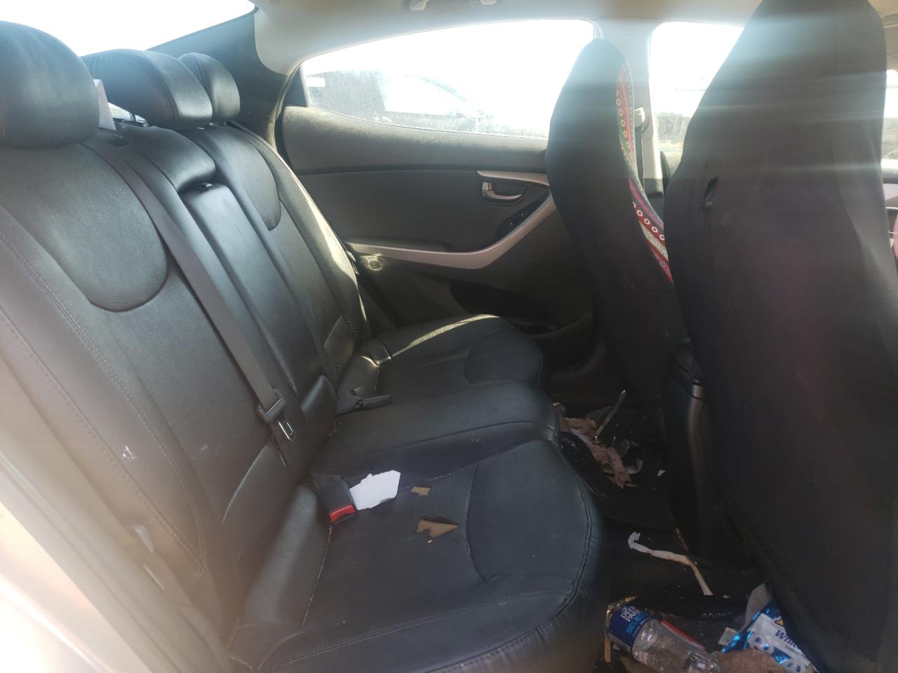 2012 Hyundai Elantra VIN 5NPDH4AEXCH081396 Copart auction photo, front end damage thumbnail 10