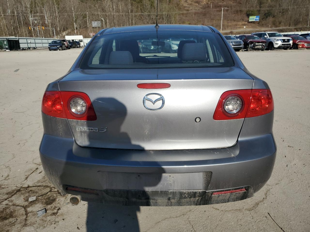 2006 Mazda 3 VIN JM1BK32FX61500952 Copart auction photo, all over damage thumbnail 6