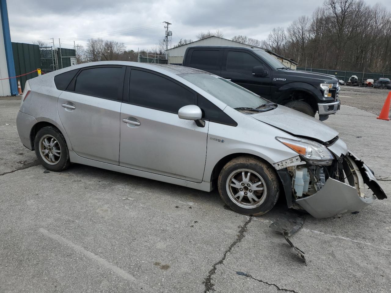 2010 Toyota Prius VIN JTDKN3DU7A0016206 Copart auction photo, front end / rear end damage thumbnail 4