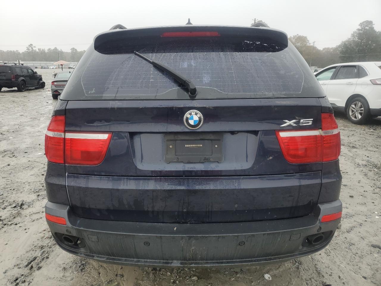 2008 BMW X5 VIN 5UXFE43508L020185 Copart auction photo, burn damage thumbnail 6